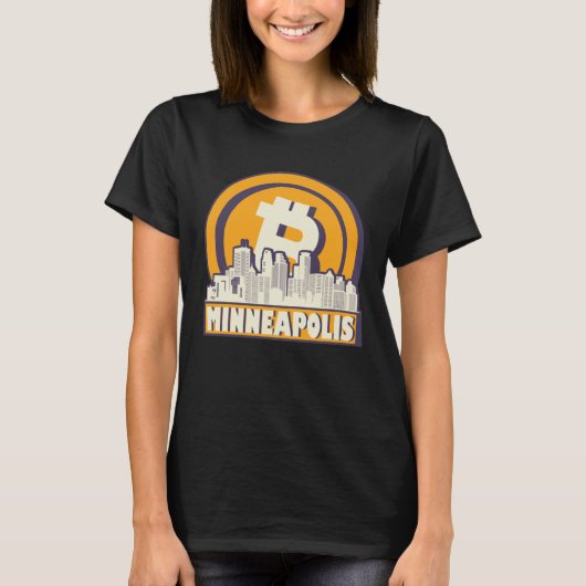 Minneapolis Bitcoin Maximalist T-Shirt (Vorderseite)