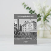 Minneapolis Brauerei, 1930er Postkarte (Stehend Vorderseite)