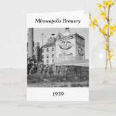 Minneapolis-Brauerei, Dreißigerjahre Karte (Gelbe Blume)