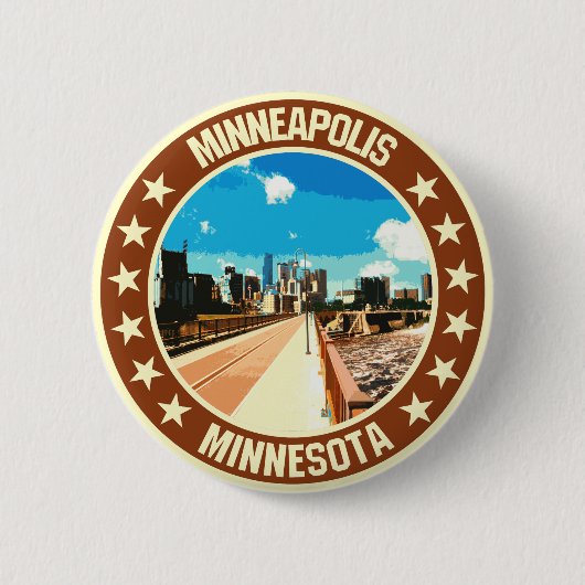 Minneapolis Button (Vorderseite)