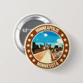 Minneapolis Button (Vorne & Hinten)