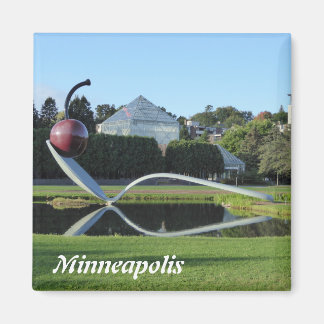 Minneapolis Cherry und Spoonbridge Foto Magnet