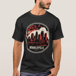 Minneapolis City Minnesota USA T-Shirt