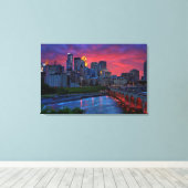Minneapolis Eye Candy Leinwanddruck (Insitu (Holzboden))