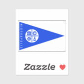 Minneapolis-Flagge Aufkleber (Blatt)