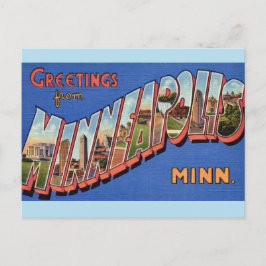 Minneapolis Grüße Postkarte
