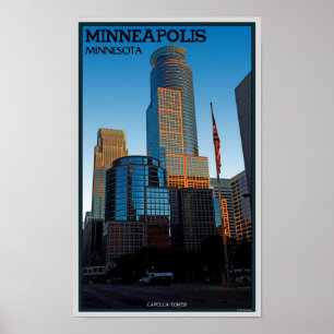 Minneapolis - Kapellenturm Poster