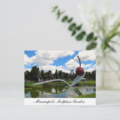 Minneapolis Kirche Santa Maria delle Grazie Postkarte (Stehend Vorderseite)