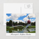 Minneapolis Kirche Santa Maria delle Grazie Postkarte (Vorne/Hinten)