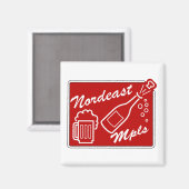 Minneapolis Magnet (Vorderseite/Rückseite)