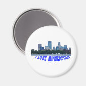Minneapolis Magnet (Vorderseite/Rückseite)