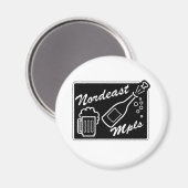 Minneapolis Magnet (Vorderseite/Rückseite)