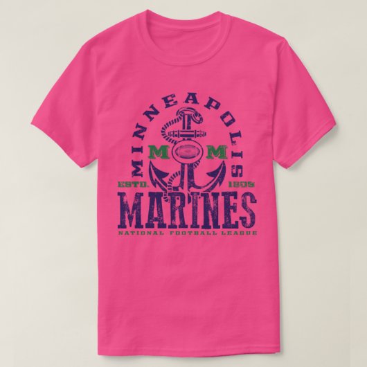 Minneapolis Marines T-Shirt (Design vorne)