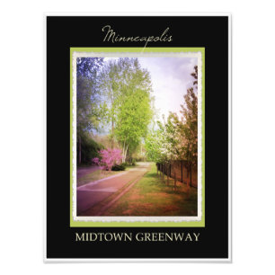 Minneapolis Midtown Greenway Fotodruck