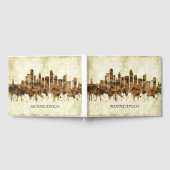 Minneapolis Minnesota Cityscape Gästebuch (Voll)