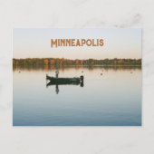 Minneapolis Minnesota Foto Postkarte (Vorderseite)