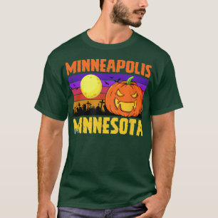 Minneapolis Minnesota Happy Halloween Party Lokale T-Shirt