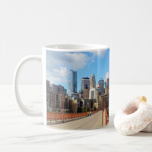 Minneapolis Minnesota Kaffeetasse (Mit Donut)