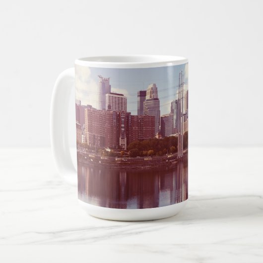 Minneapolis Minnesota Kaffeetasse (Vorderseite Links)