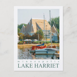 Minneapolis Minnesota Lake Harriet Bandshell Postkarte