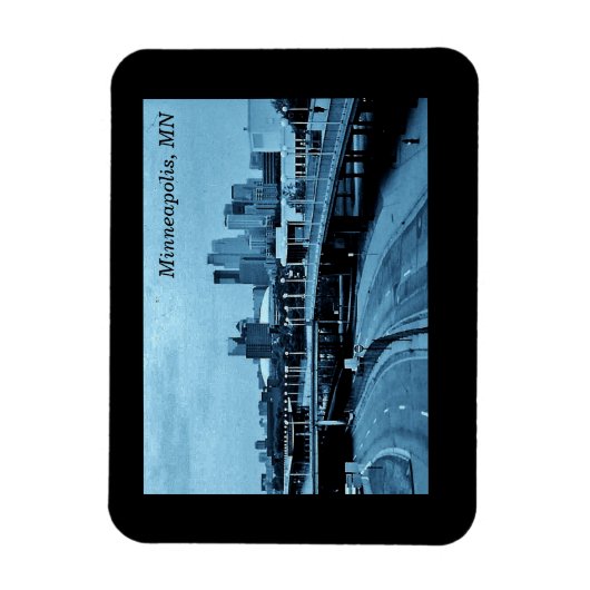 Minneapolis, Minnesota Magnet (Vertikal)