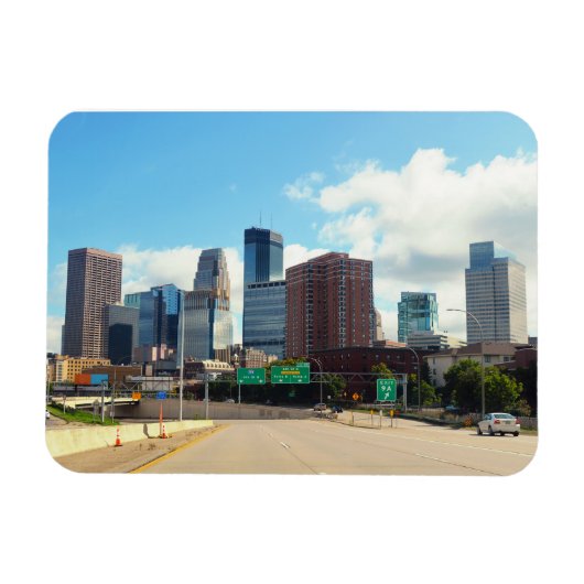 Minneapolis Minnesota Magnet (Horizontal)