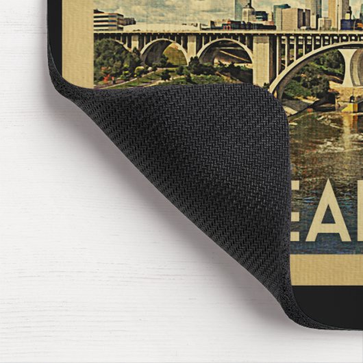 Minneapolis Minnesota Mousepad (Ecke)
