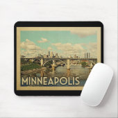 Minneapolis Minnesota Mousepad (Mit Mouse)