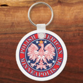 Minneapolis Minnesota Polish Schlüsselanhänger (Vorderseite)