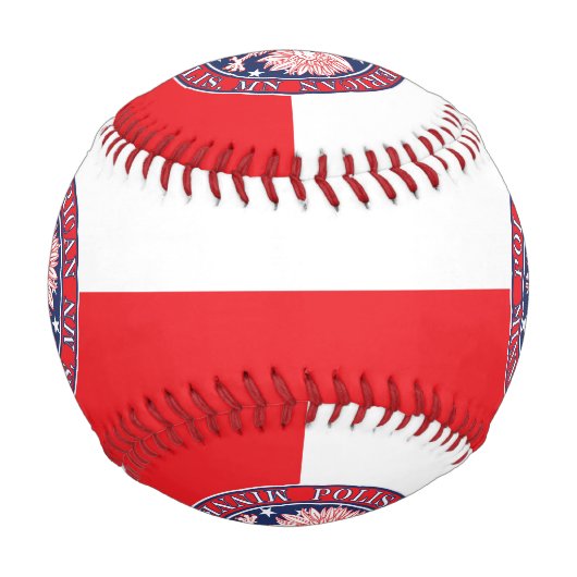 Minneapolis Minnesota Polnischer Adler Baseball (Rückseite)