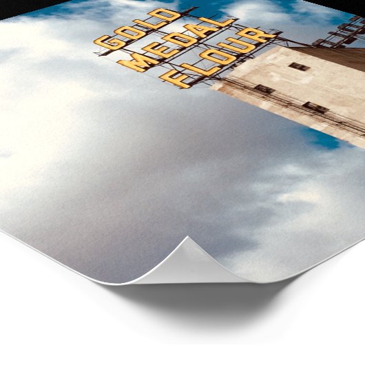 Minneapolis minnesota poster (Ecke)