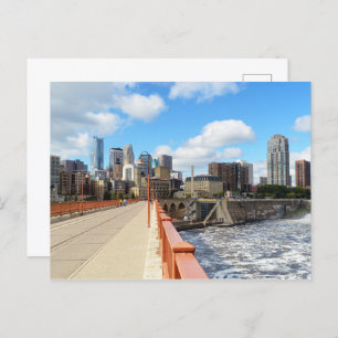 Minneapolis Minnesota Postkarte