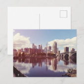 Minneapolis Minnesota Postkarte (Vorne/Hinten)