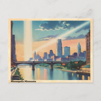 Minneapolis Minnesota Postkarte