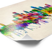 Minneapolis Minnesota Skyline Fotodruck (Ecke)