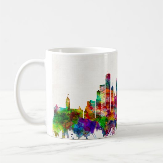 Minneapolis Minnesota Skyline Kaffeetasse (Links)