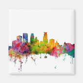 Minneapolis Minnesota Skyline Magnet (Vorne)