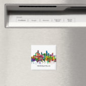 Minneapolis Minnesota Skyline Magnet (In Situ (Geschirrspüler))