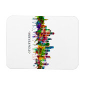 Minneapolis Minnesota Skyline Magnet (Horizontal)