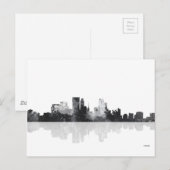 MINNEAPOLIS, MINNESOTA SKYLINE POSTKARTE (Vorne/Hinten)