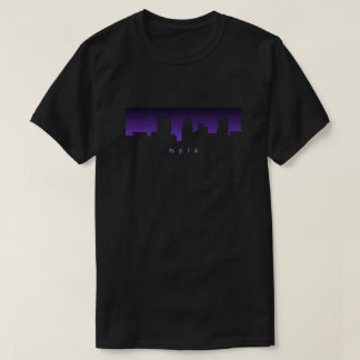 Minneapolis Minnesota T - Shirt Skyline-MPLS