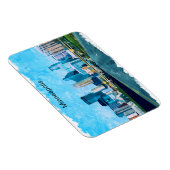 Minneapolis Minnesota Travel Skyline Magnet (Rechte Seite)
