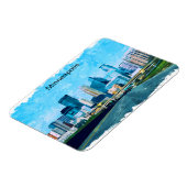 Minneapolis Minnesota Travel Skyline Magnet (Linke Seite)