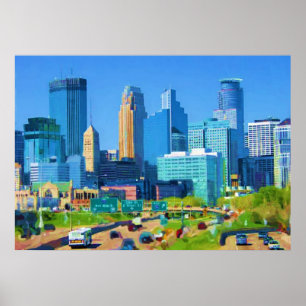 Minneapolis, Minnesota, USA Poster