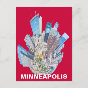 MINNEAPOLIS MN POSTKARTE