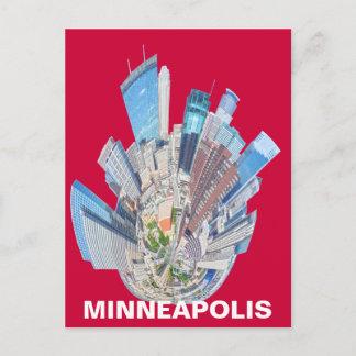 MINNEAPOLIS MN POSTKARTE