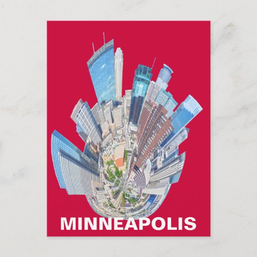 MINNEAPOLIS MN POSTKARTE (Vorderseite)