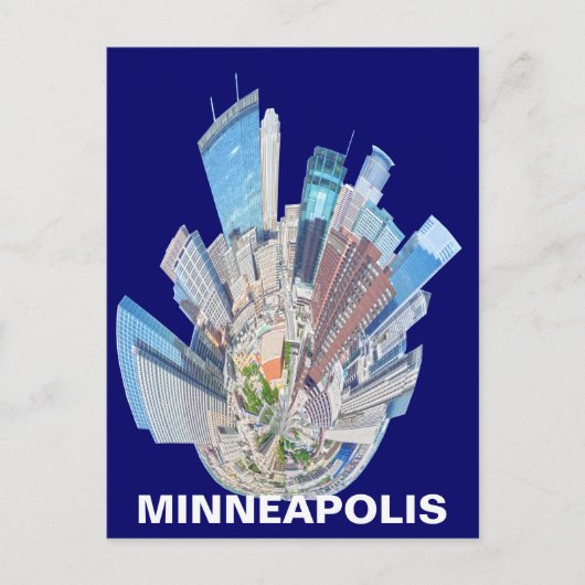 MINNEAPOLIS MN POSTKARTE (Vorderseite)
