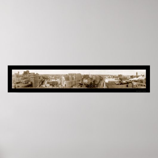 Minneapolis MN Skyline Foto 1911 Poster (Vorne)
