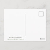 Minneapolis, MN Skyline Postkarte (Rückseite)